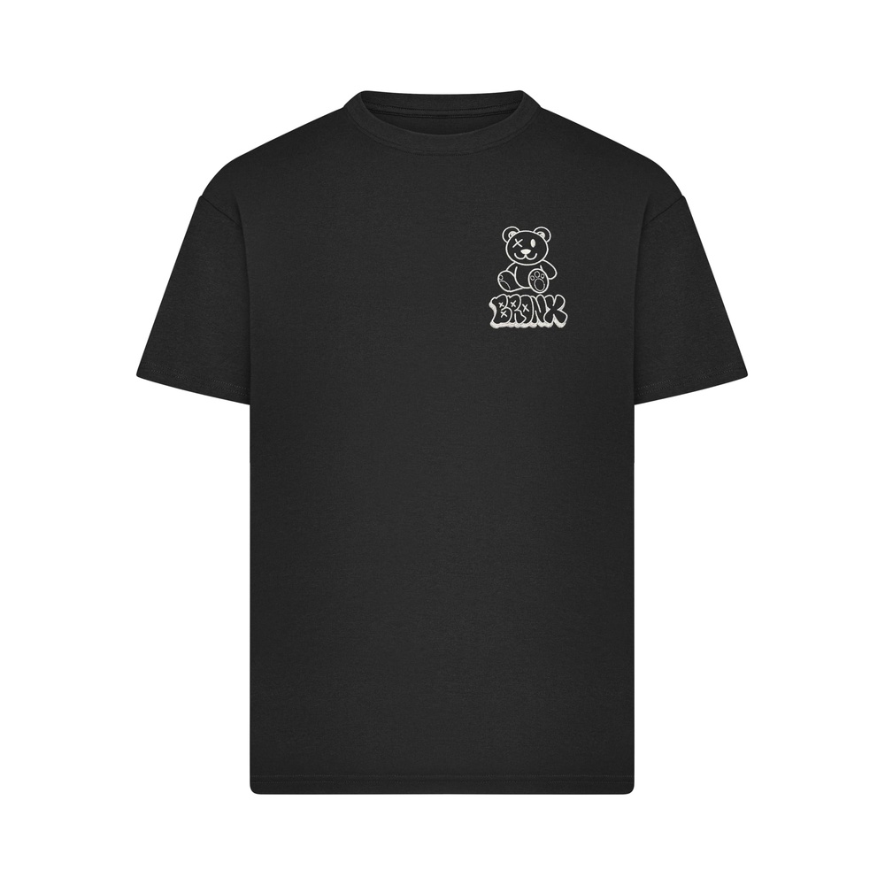 Mister Tee - The Bear Of The Hood EMB Tshirt Homme - Noir